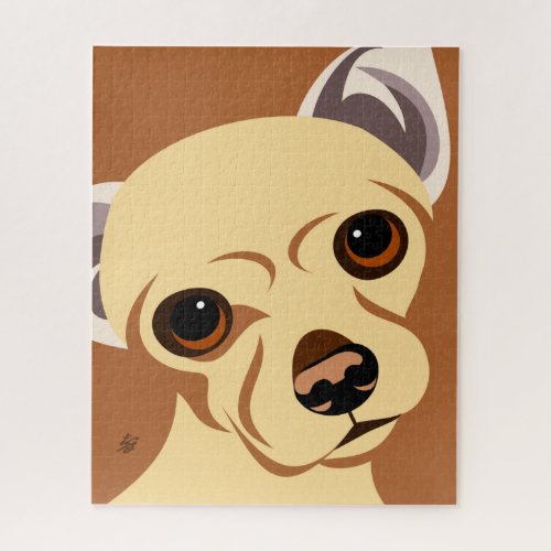 Short Coat Chihuahua Breed Jigsaw Puzzle