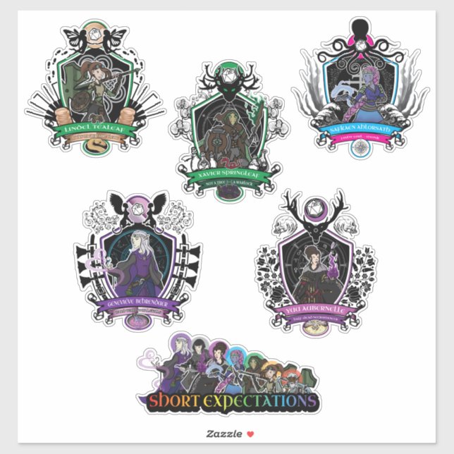 Short Expectations Sticker (Sheet)