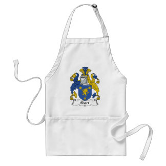 Short Family Crest Adult Apron