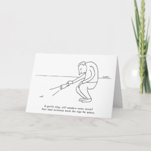 Short Funny Rhyming Poem Slug Birthday Card
