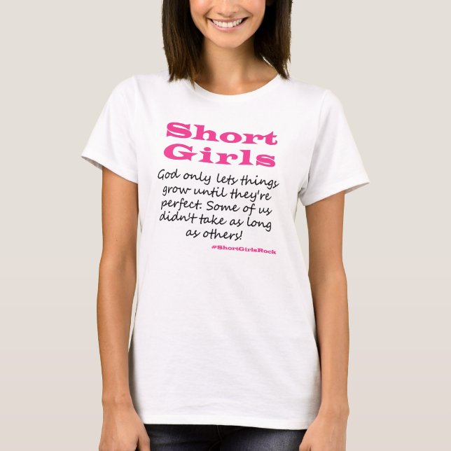 Short Girls T-Shirt (Front)