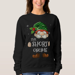 Short Gnome Matching Family Group Christmas Party  Sweatshirt