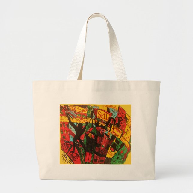 short sellers large tote bag (Front)
