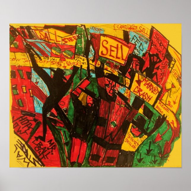 short sellers poster (Front)