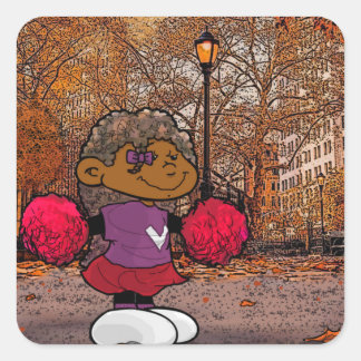 Short Sleevez  Classic Square Sticker