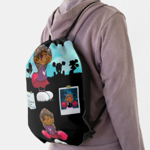 Short Sleevez Drawstring Bag