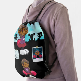 Short Sleevez Drawstring Bag