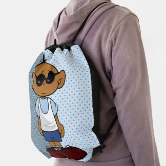 Short Sleevez Drawstring Bag