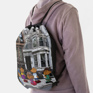 Short Sleevez Drawstring Bag