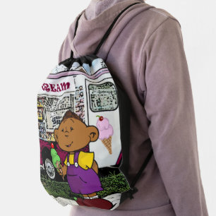 Short Sleevez Drawstring Bag