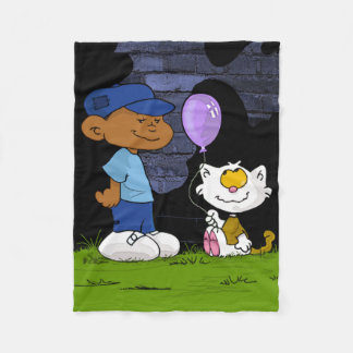 Short Sleevez Fleece Blanket