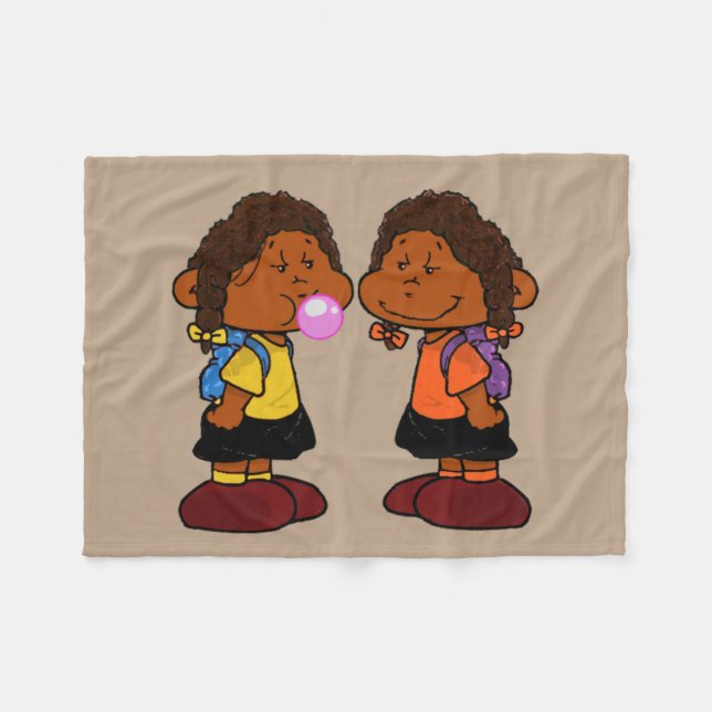 Short Sleevez Fleece Blanket (Front (Horizontal))