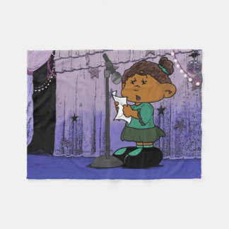 Short Sleevez Fleece Blanket