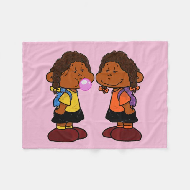 Short Sleevez Fleece Blanket (Front (Horizontal))