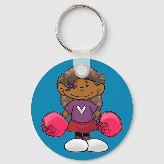 Short Sleevez Keychain (Front)
