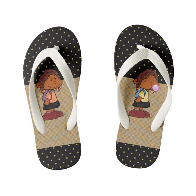 Short Sleevez Kid's Flip Flops (Footbed)