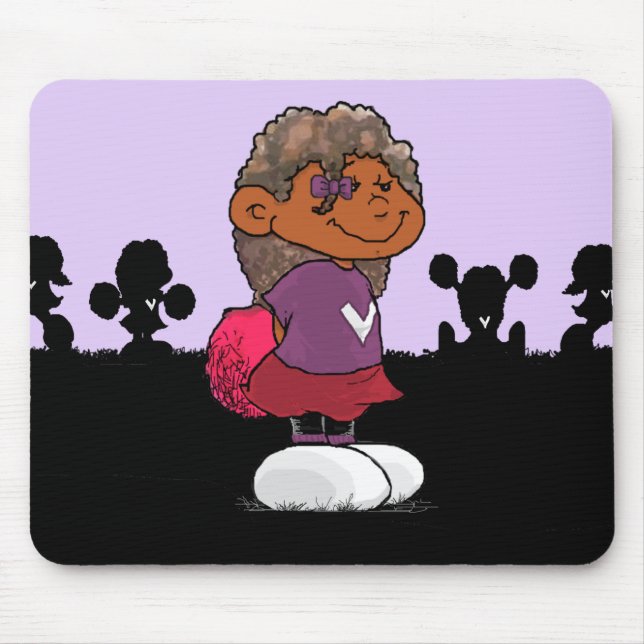 Short Sleevez Mouse Pad (Front)