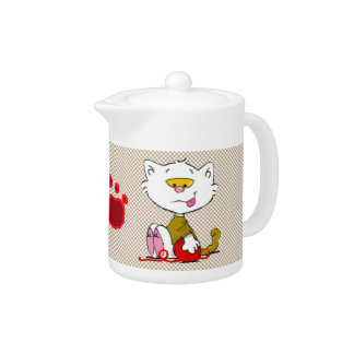 Short Sleevez Teapot