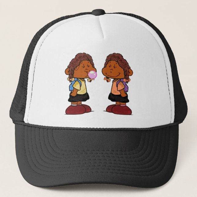 Short Sleevez Trucker Hat (Front)
