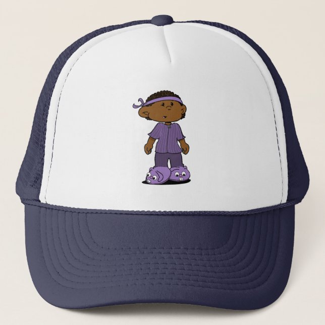 Short Sleevez Trucker Hat (Front)