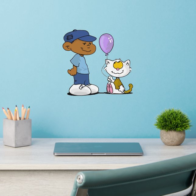 Short Sleevez Wall Decal (Home Office 2)