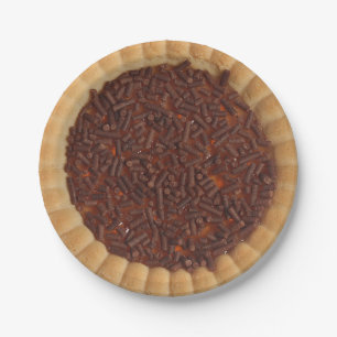 Shortbread Cake Cookie Image Paper Plates