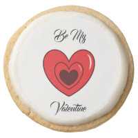 Shortbread Cookies with Valentine Message