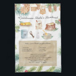 Shortbread Recipe Heirloom Tea Towels<br><div class="desc">For a unique gift, bake a batch of treats right from one of grandma's treasured recipes, and gift along with a heirloom tea towel printed with the same recipe. Turn handwritten recipes from your mother or grandmother or aunts into gorgeous and sentimental tea towels for daily use. It's easy to...</div>