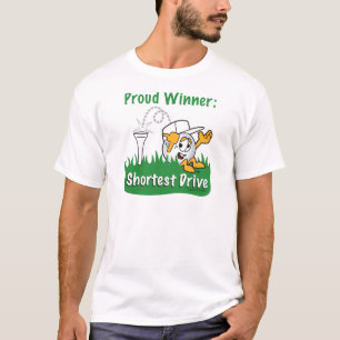 Shortest Drive Hole Prize For Golf Tournament T-Shirt