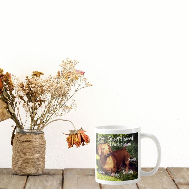 Shorthaired Dachshund Dog Traits Mug (Creator Uploaded)