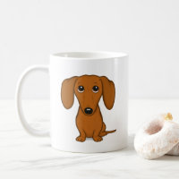 Shorthaired Red Dachshund | Cute Wiener Dog