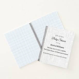 Shorthand Notebook   Pink Spiral   Printed   Refil