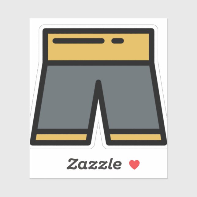 shorts sticker (Sheet)