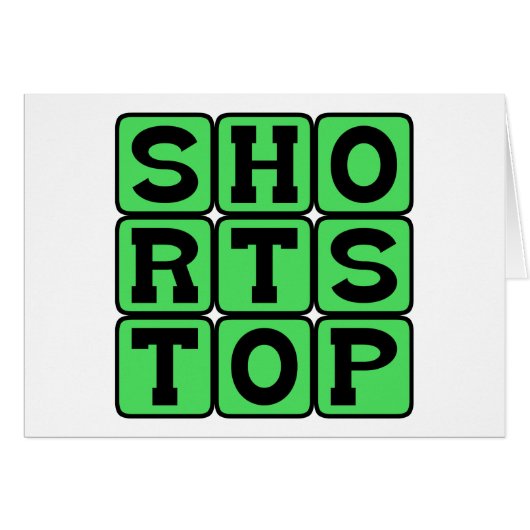 Shortstop, Baseball Position Cards (Front Horizontal)