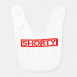 Shorty Stamp Baby Bib