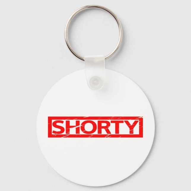 Shorty Stamp Keychain (Front)
