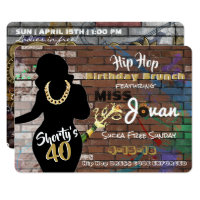 Hip Hop Party Invitations 8