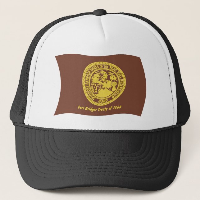 Shoshone Bannock Tribes Flag Hat (Front)