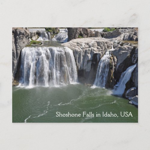 Shoshone Falls in Idaho USA Postcard