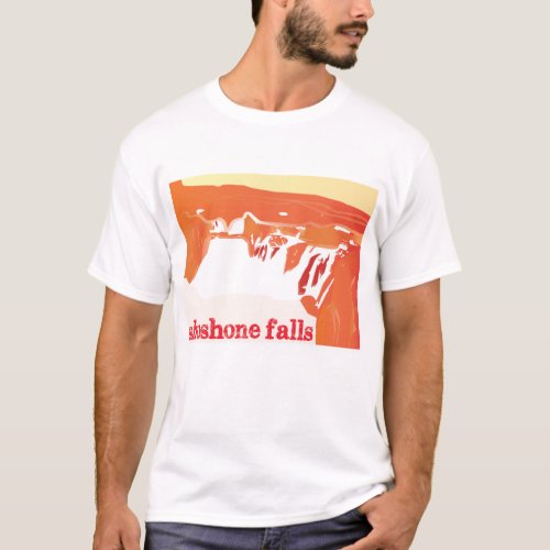 Shoshone Falls Mens T_shirt