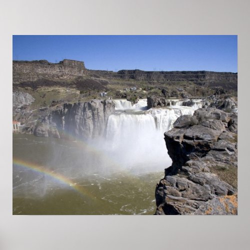 Shoshone Falls on the Snake River in Twin Falls Poster