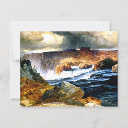Shoshone Falls Snake River Idaho Card