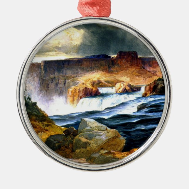 Shoshone Falls, Snake River, Idaho Metal Ornament (Front)