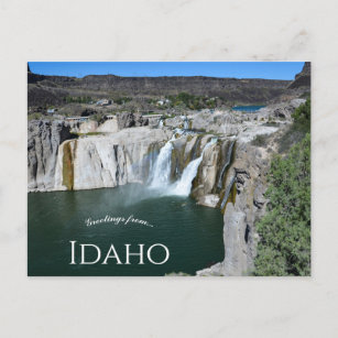 Shoshone Falls Snake River Idaho Postcard