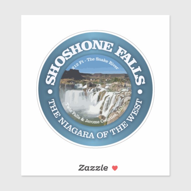 Shoshone Falls Sticker (Sheet)