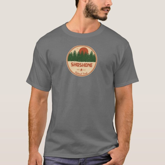 Shoshone National Forest T-Shirt (Front)