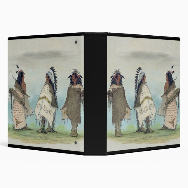 Shoshonee Warriors 3 Ring Binder (Background)