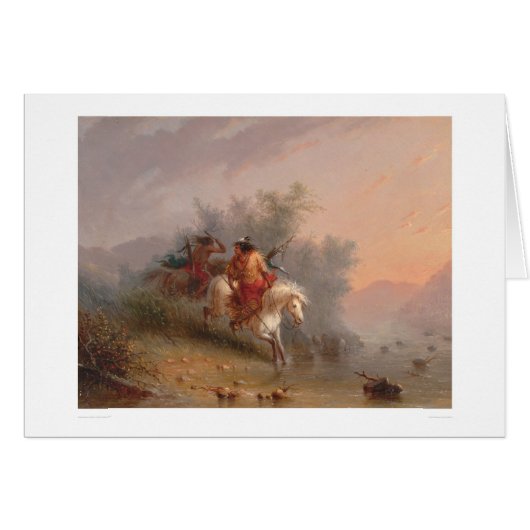 Shoshoni Indians (1069A) Cards (Front Horizontal)