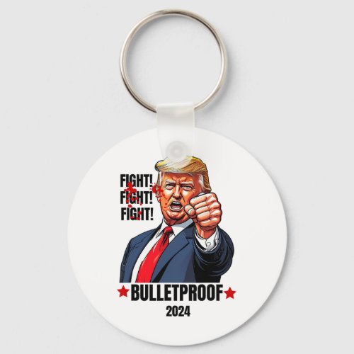 Shot Bulletproof Bloody Ear Bleeding Butler Pa Tru Keychain