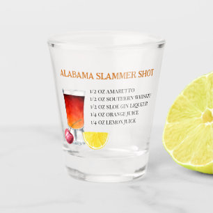 Shot Drink Recipe Alabama Slammer Glass